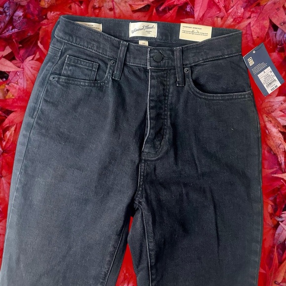 NWT Universal Thread Black Retro ‘High-Rise 90s Slim Leg Jeans’ Size 2 - Picture 8 of 16
